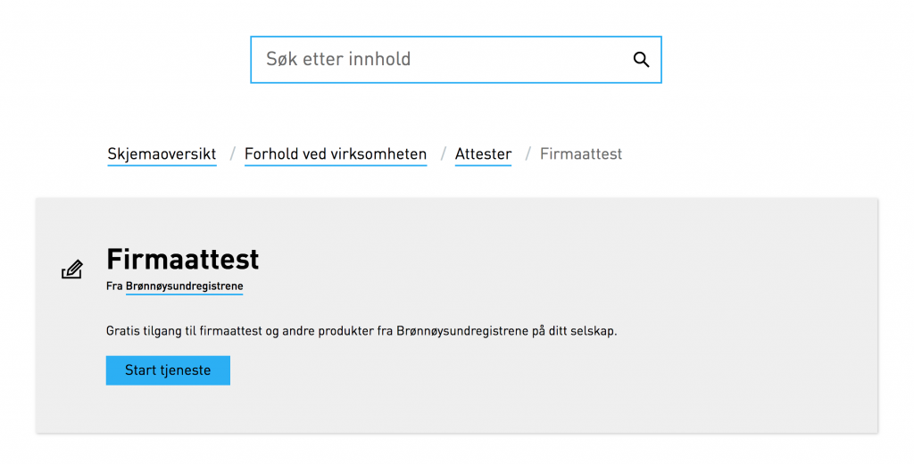 Hva er firmaattest